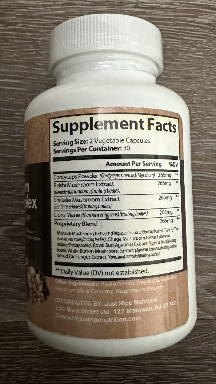 Brain Function Memory Focus Support Immune System Boost Antioxidant 60 ct