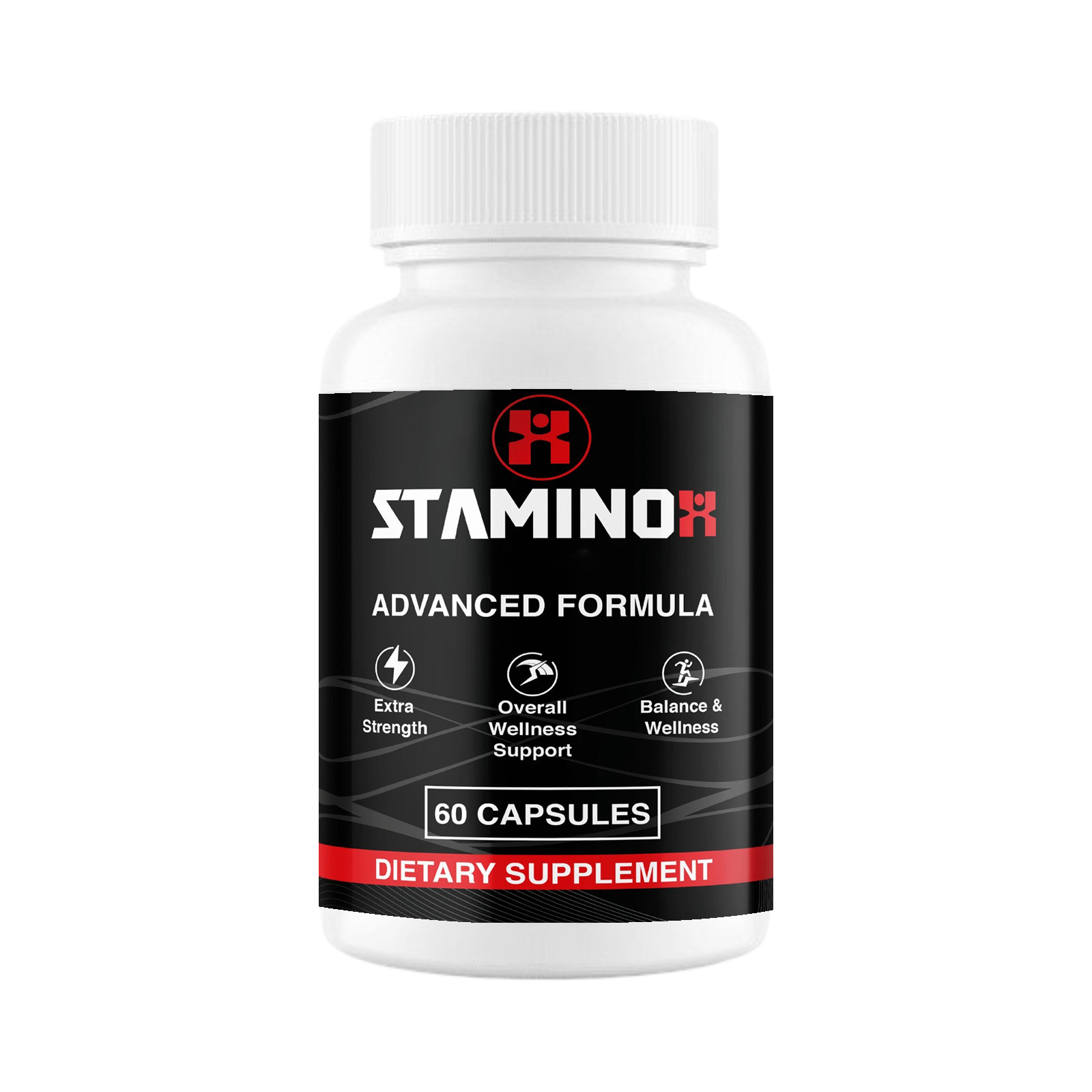 Staminox for Men – Stamino X Supports Male Health & Performance – 60 Caps