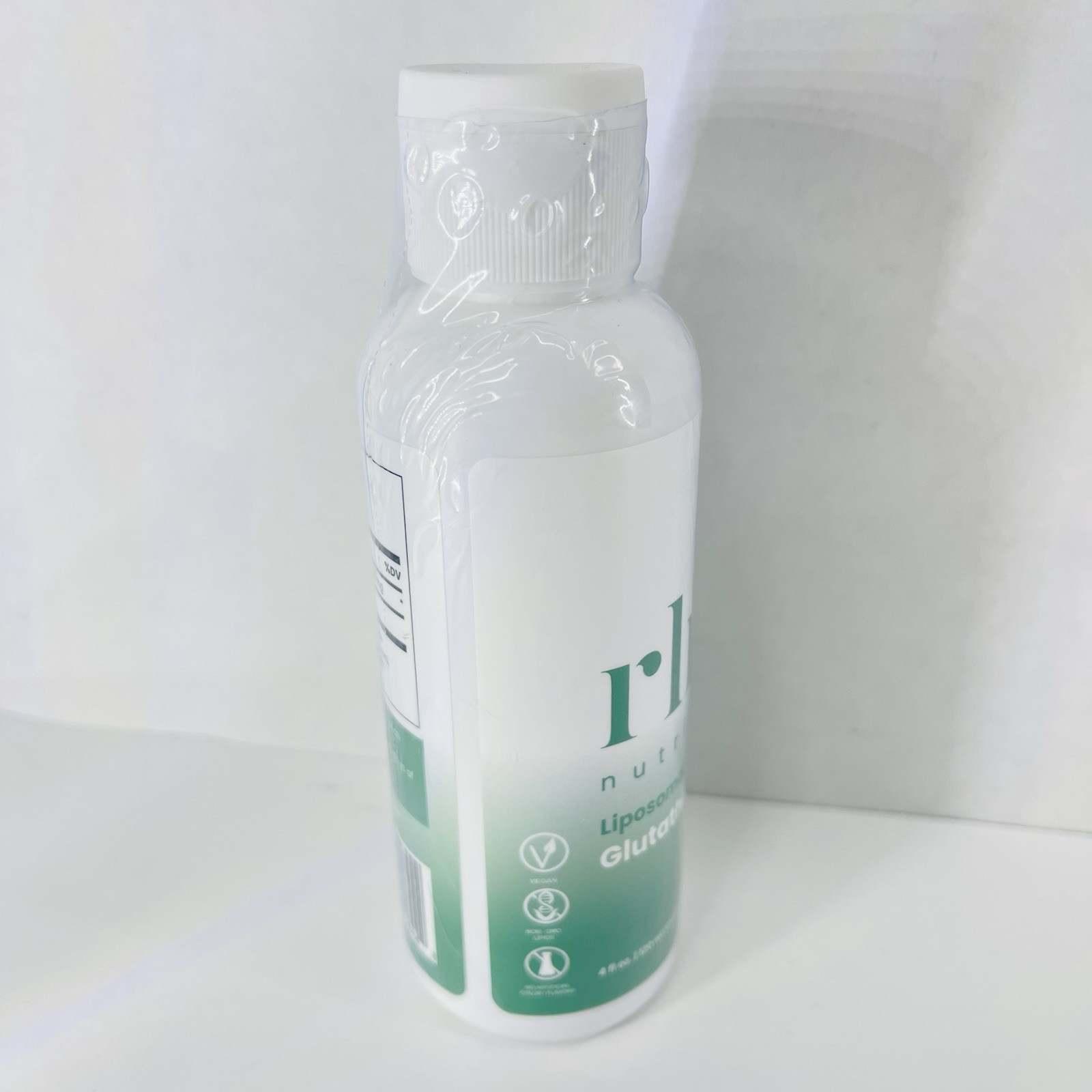 PKG WEAR READ Rho Liposomal Glutathione High Absorption Liquid Supplement 4 oz