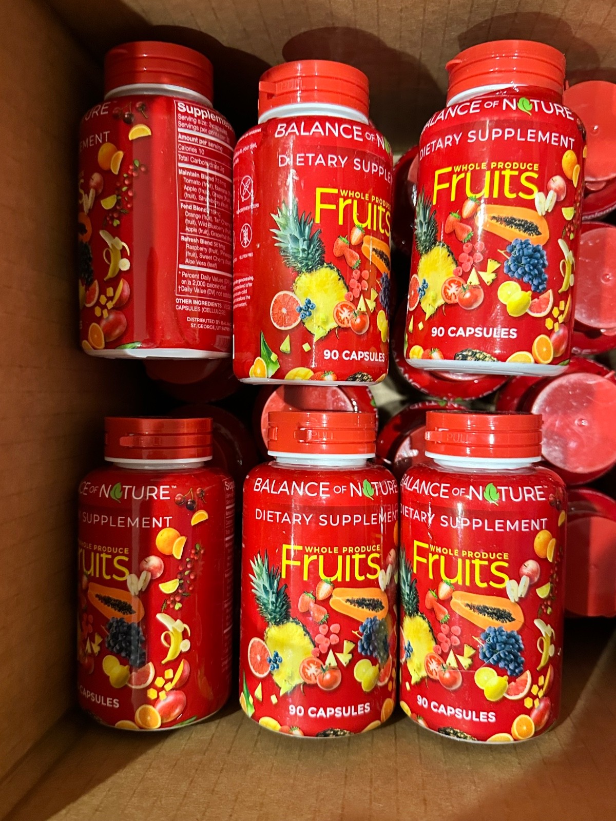 Balance Nature Fruits & Veggies Supplement Set-Whole Fruit & Vegetable