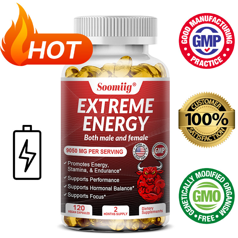 Red Korean Panax Ginseng 1,500mg 120 Veggie Capsules,