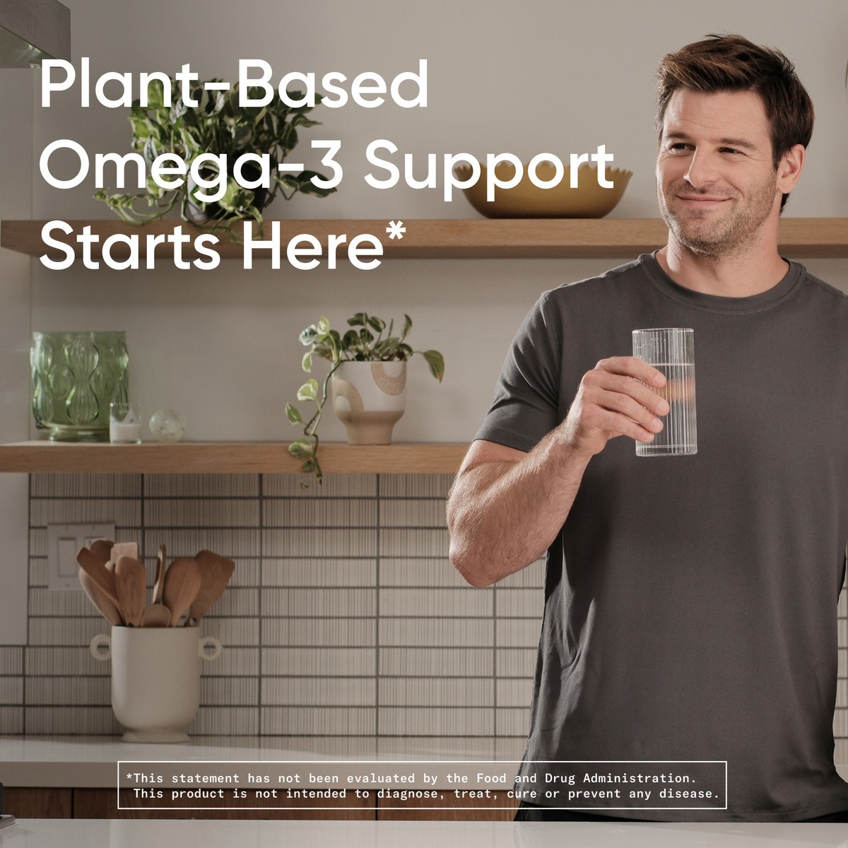 Vegan Flaxseed Oil 1200mg w/ ALA Omega 3 180 Softgels Non-GMO