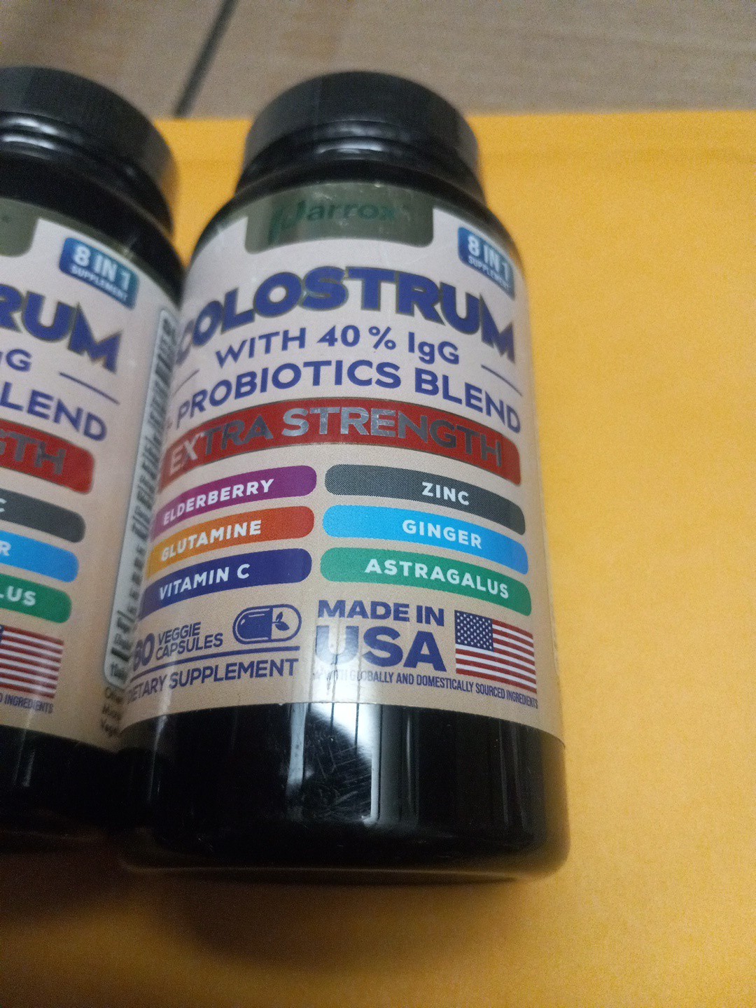 Parrox Colostrum Capsules Grass Fed Extra Strength 3 Pack Of 60caps 5/2027