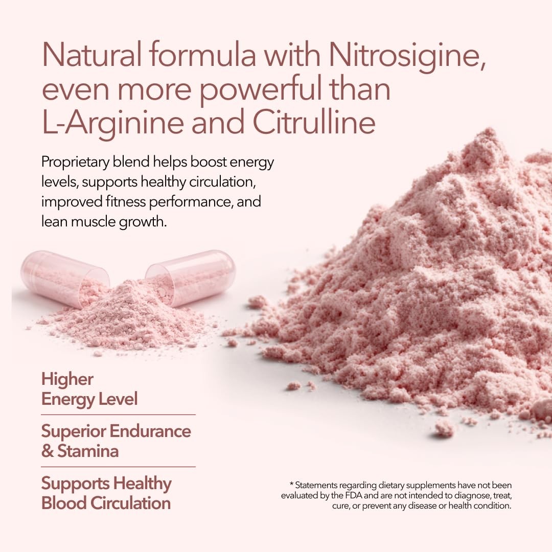 BloodFlow-7 Nitric Oxide Supplements for Men & Women – Natural Nitric Oxide B…