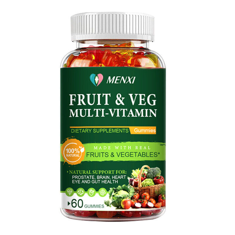 60 Fruits and Veggies Gummies Balance of Daily Nature Fruits and Vegetables