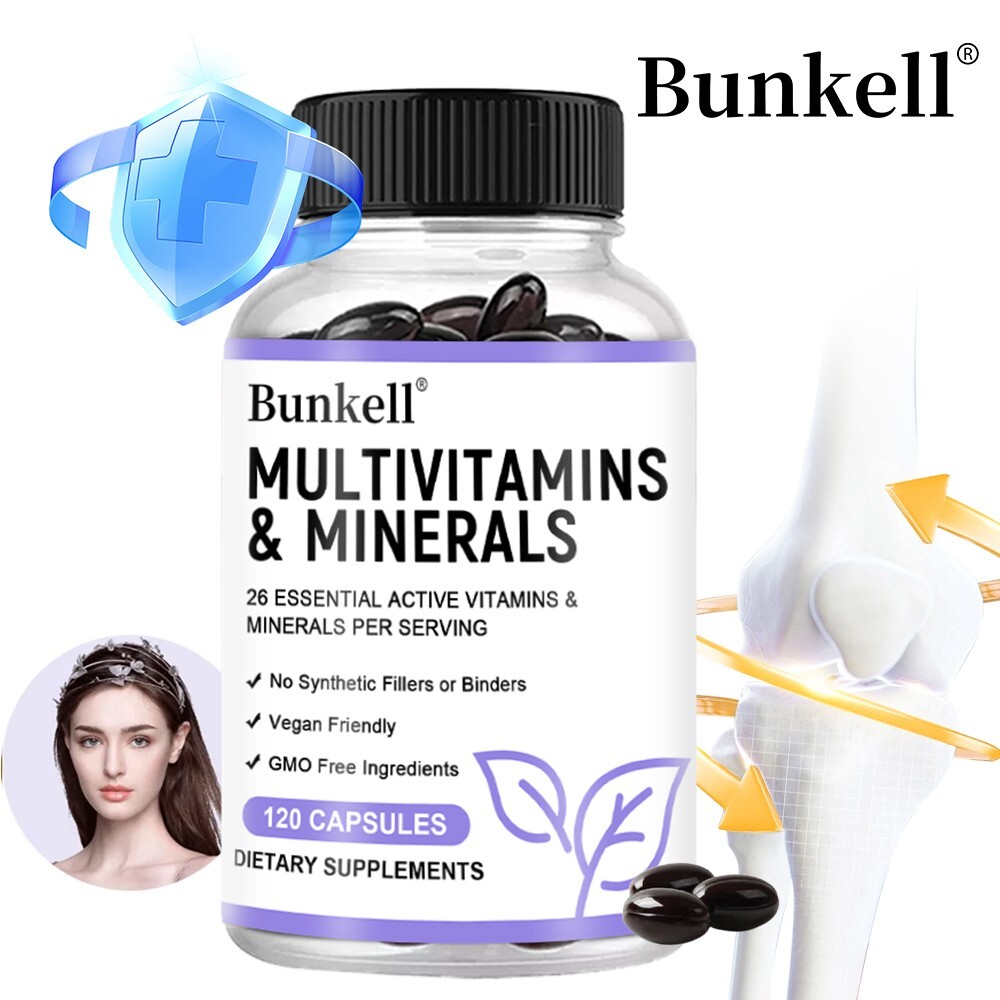 Multiple vitamins and minerals -26 essential vitamins -120 capsules