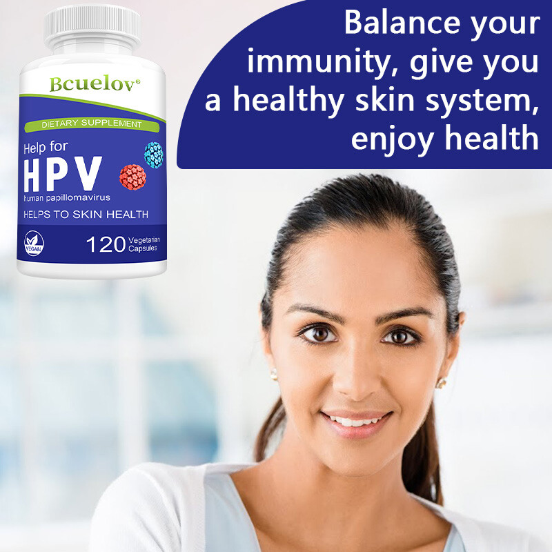 Help For HPV (human papillomavirus) Relief Skin Conditions, Warts-120 capsules