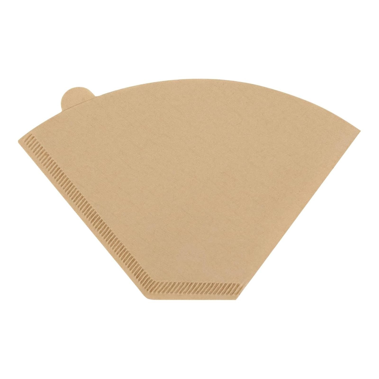 200 Count Coffee Filters #4, Cone Coffee Filter 8-12 Cup, Natural | Unbleache…