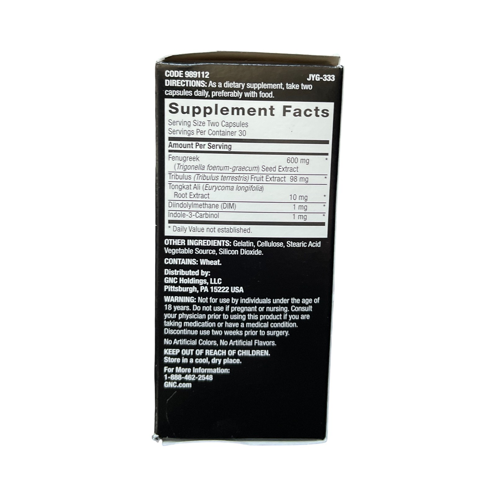 GNC Mega Men Advanced Testosterone Test Booster 60 Capsules – Exp 06/2027