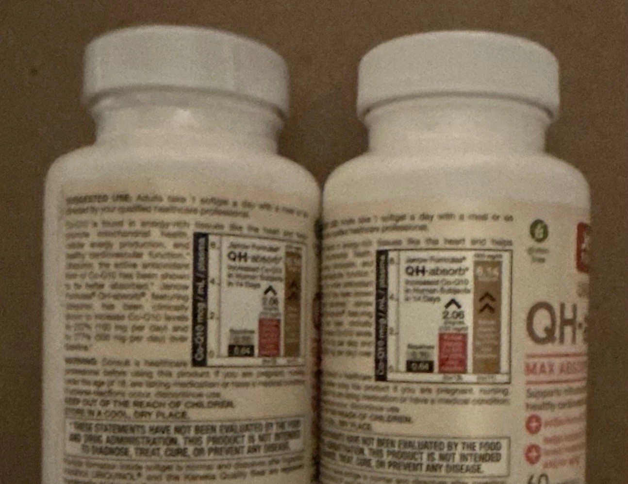 2-Jarrow Formulas Ubiquinol QH-absorb, 200 MG, 120 SOFTGELS 01/2029