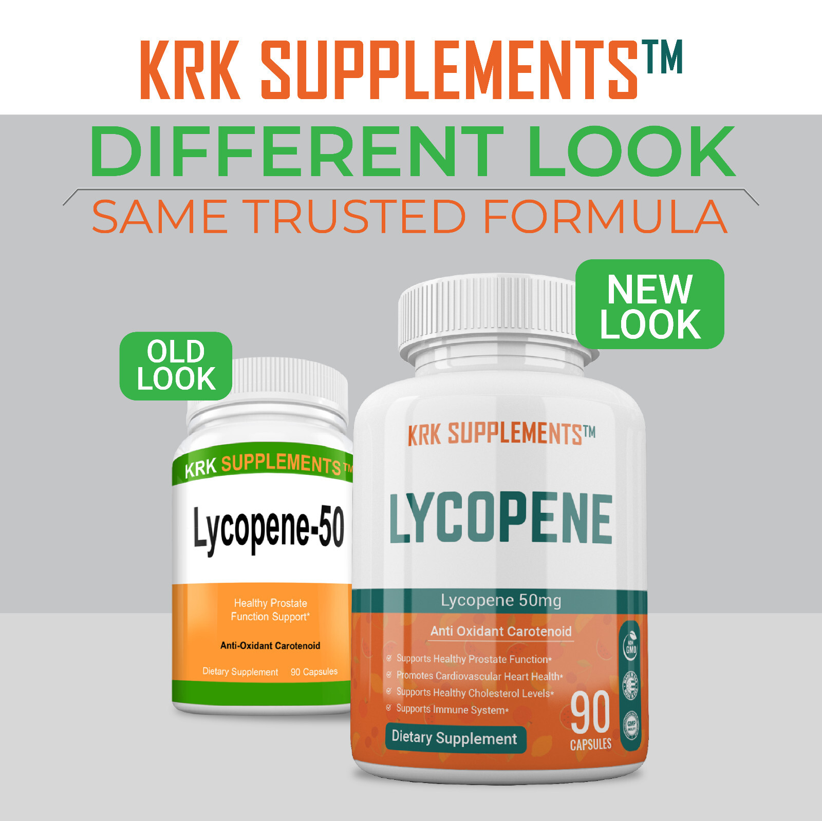 1 pc Lycopene 50mg Prostate Support Health Supplement
