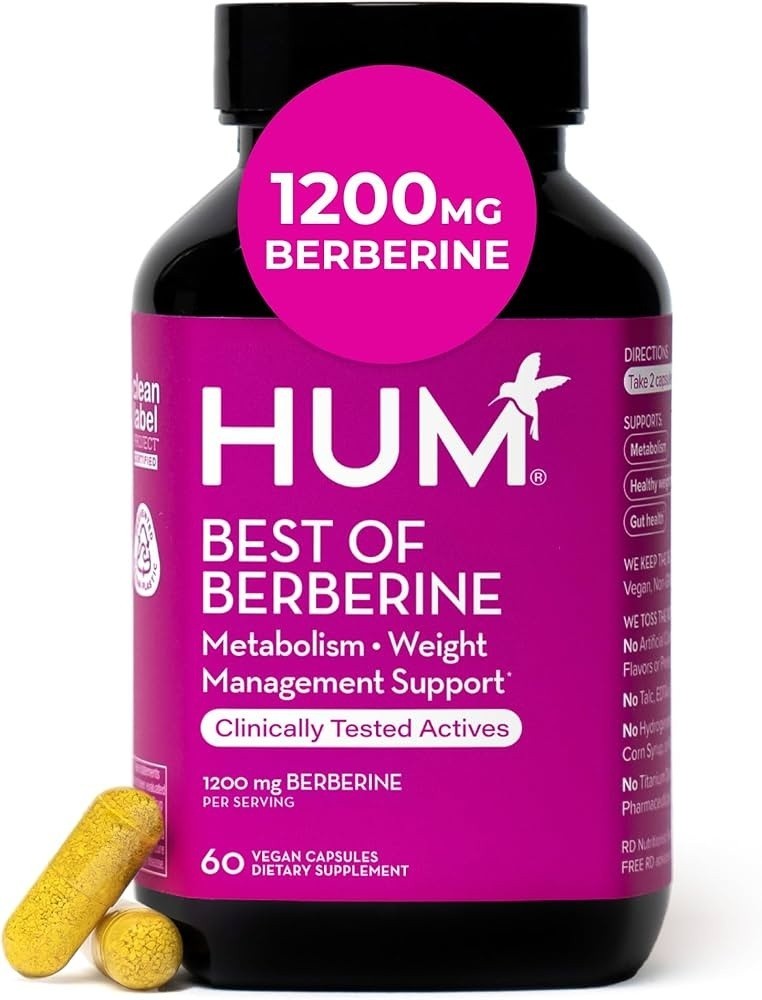 HUM Best of Berberine Supplement 1200mg EXP2028 NEW/SEALED – 3 Available
