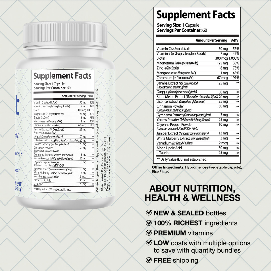 Insuvit- Blood Support- 60 Capsules
