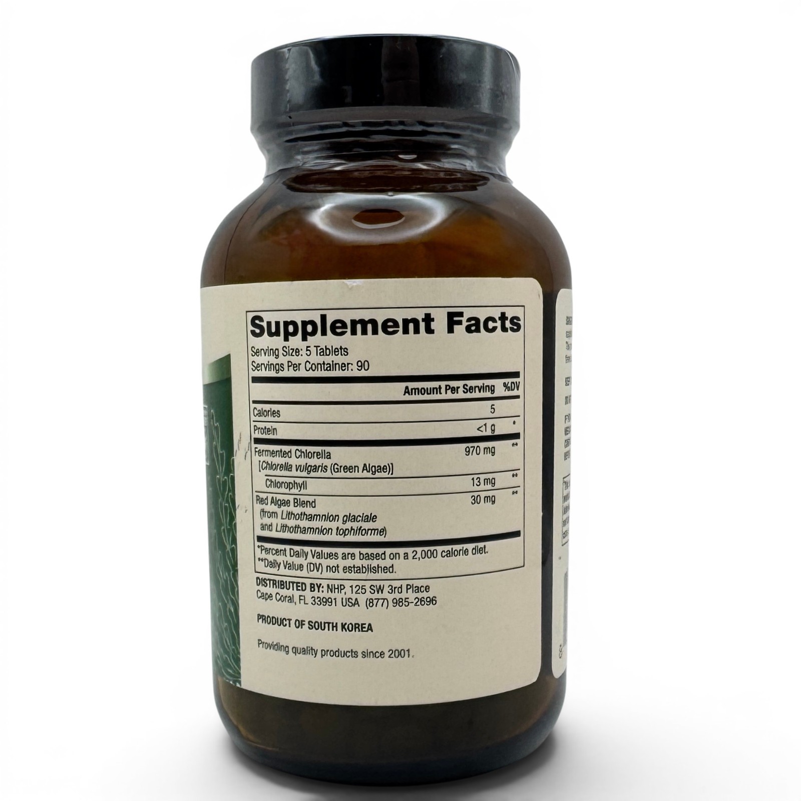 Dr Mercola Fermented Chlorella with Chlorophyll 450 Tabs EXP 9/2027