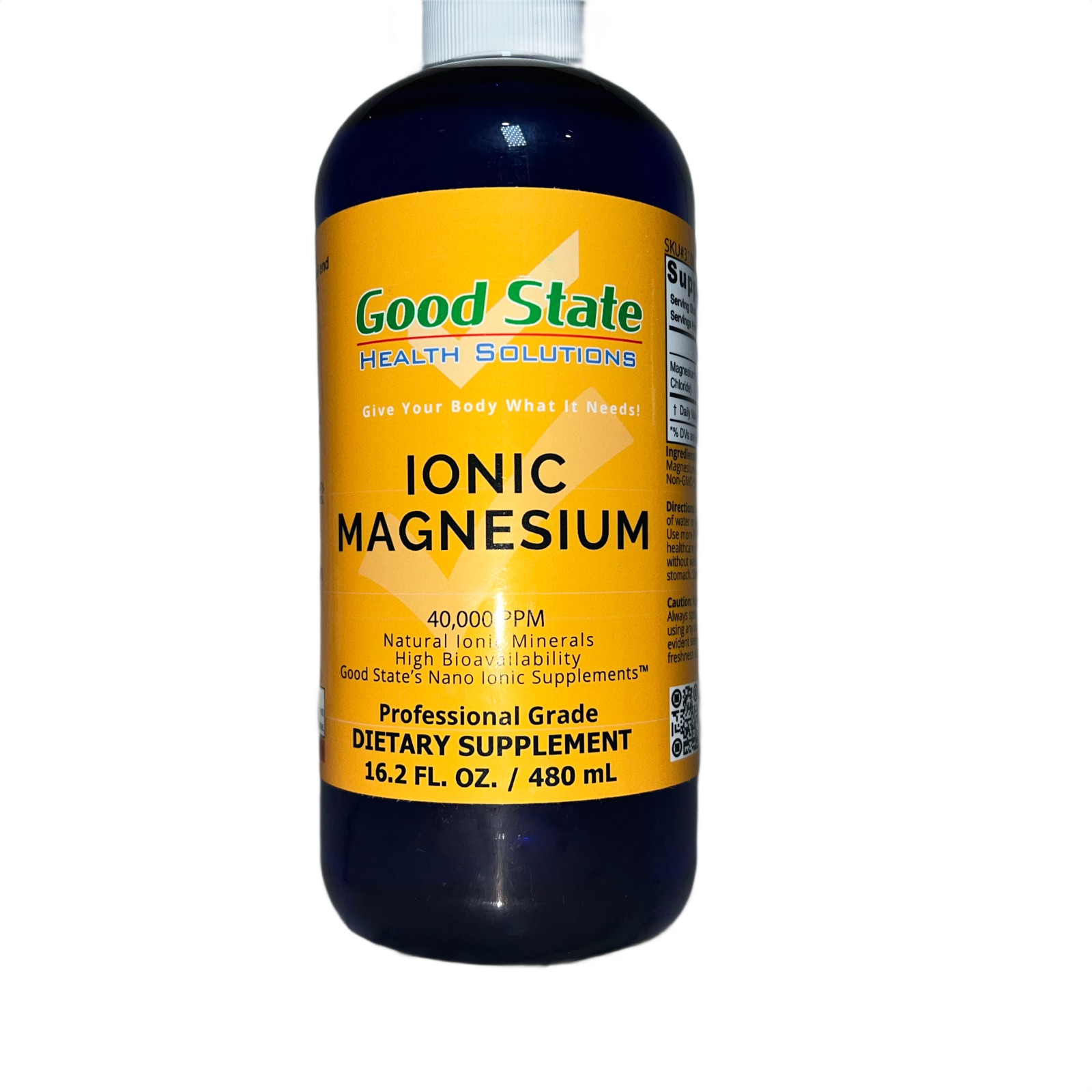 Good State Ionic Magnesium 16.2oz Nano Mineral Supplement Exp 11/2028 NEW
