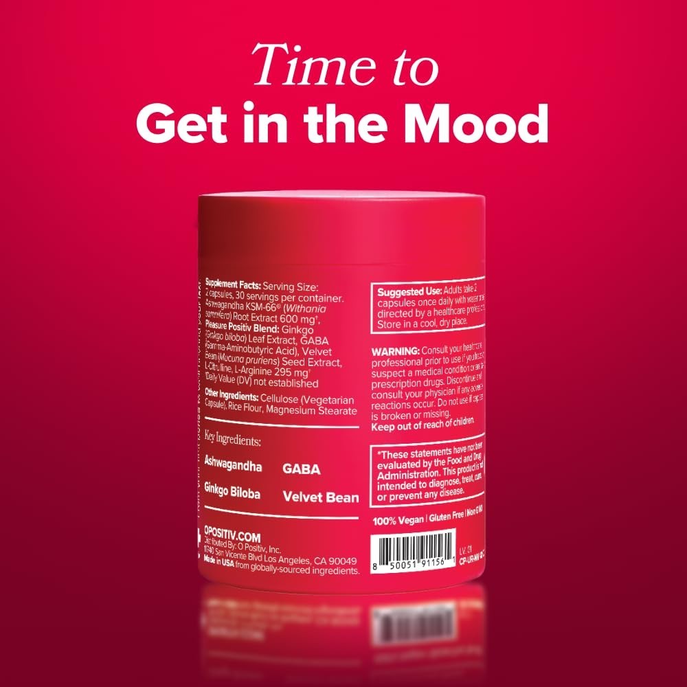 Vaginal Moisture & Mood Support with KSM-66 Ashwagandha – 30-Day Supply