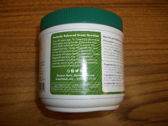 Green Foods-Green Magma-Barley Grass Juice Powder, 5.3 oz (150 g) Exp 6/2027