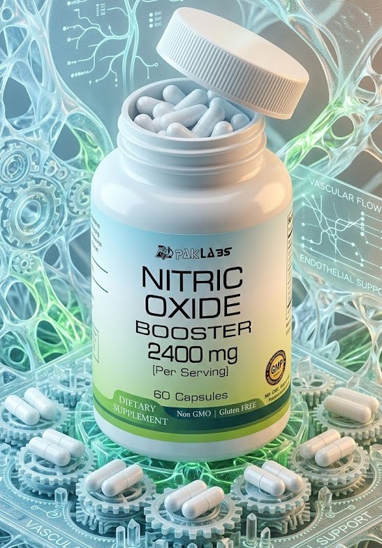 Nitric Oxide Booster Capsules 2400mg Per Serving Best Quality