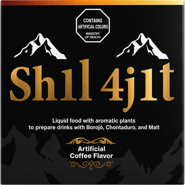 Shil4jit Liquid Drink Mix Sachets 3 Pack Borojo Chontaduro Blend + Vitamns