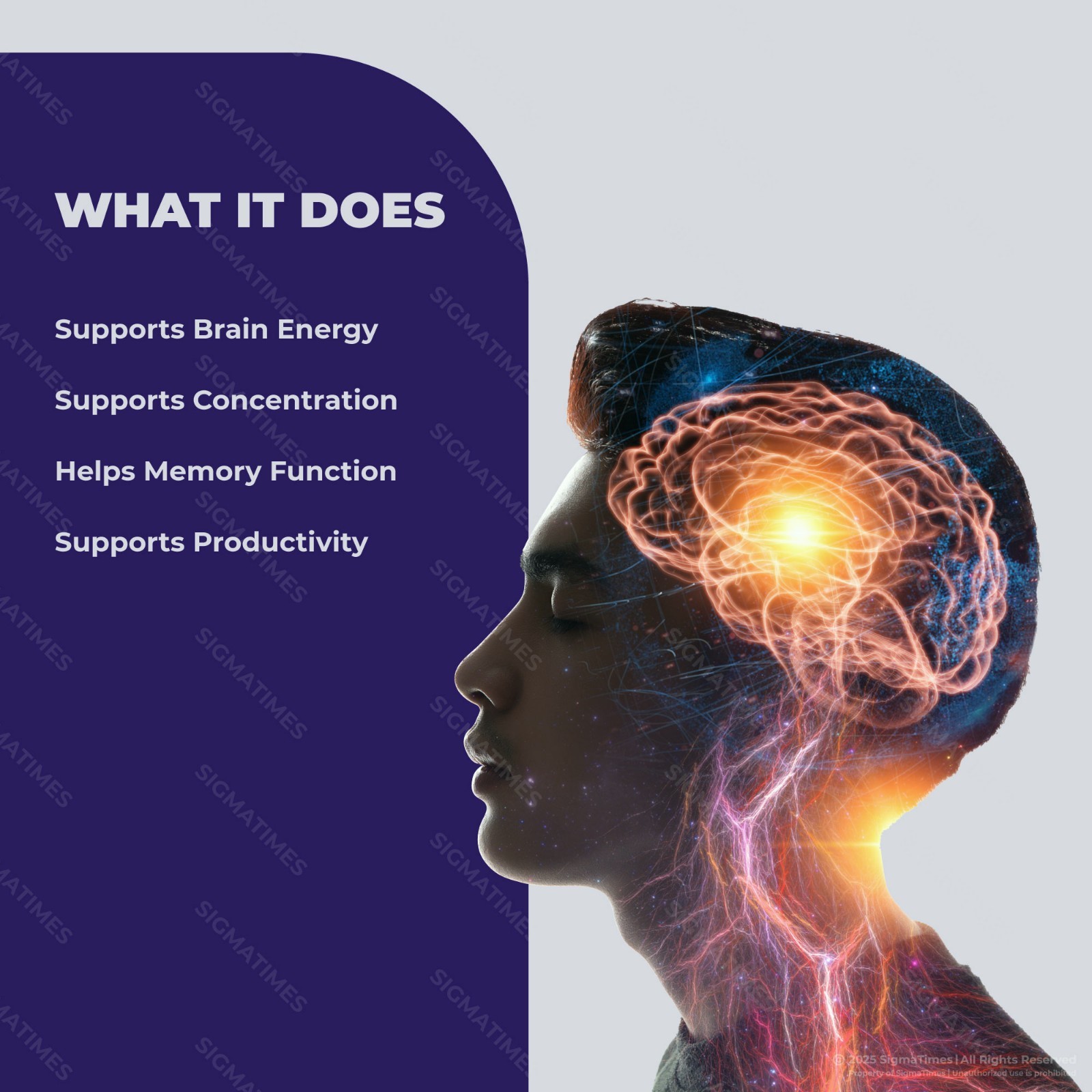 Memocept Capsules, Advanced Formula for Brain Health & Memory Support – 3 Pack