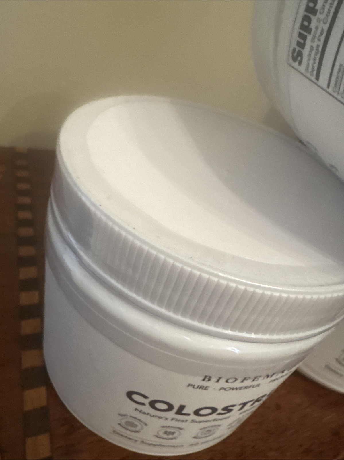 3- 4.23 Oz. Biofema Colostrum Supplement – Natures Superfood Unflavored Powder
