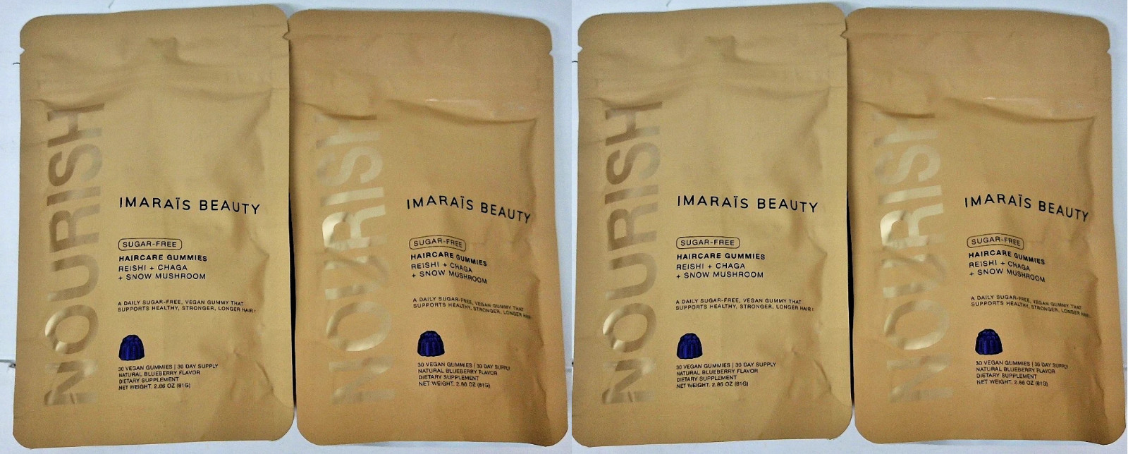 Imarais Beauty Nourish Haircare Gummies,Hair Growth Gummy Supp., 120ct TOTAL