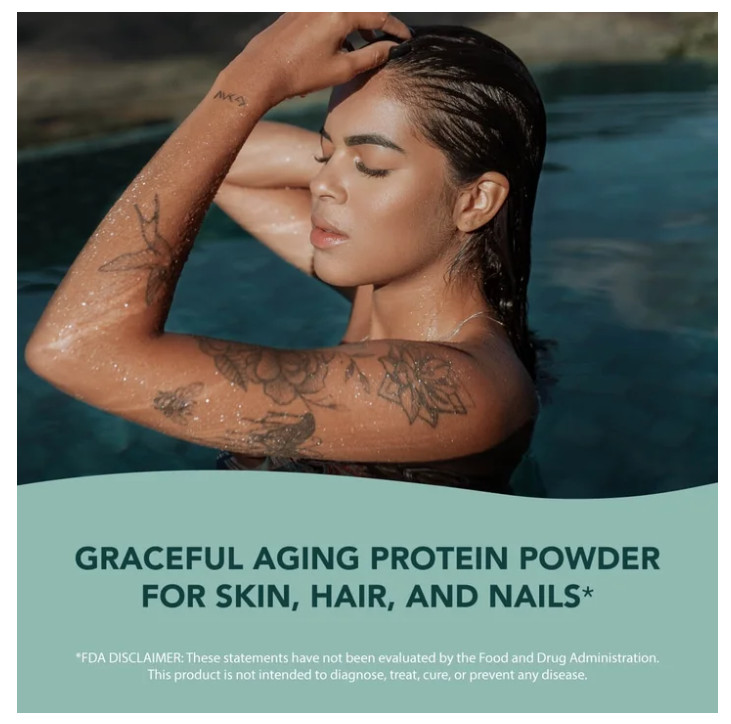 Amandean Marine Collagen Powder Unflavored 17.6oz Type 1 & 3