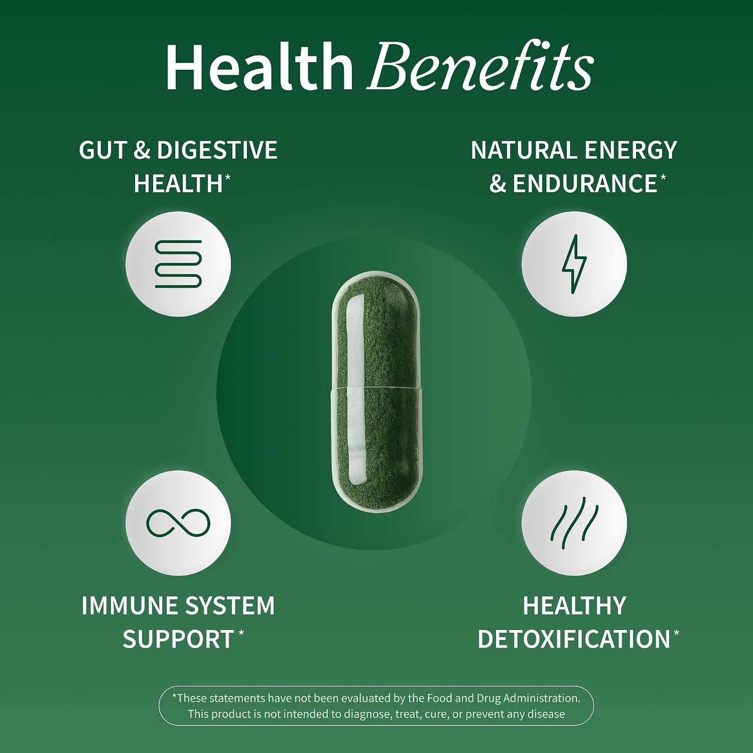 Snap Protein Rich Blue Green Algae Superfood Supplement for Energy and Immune
