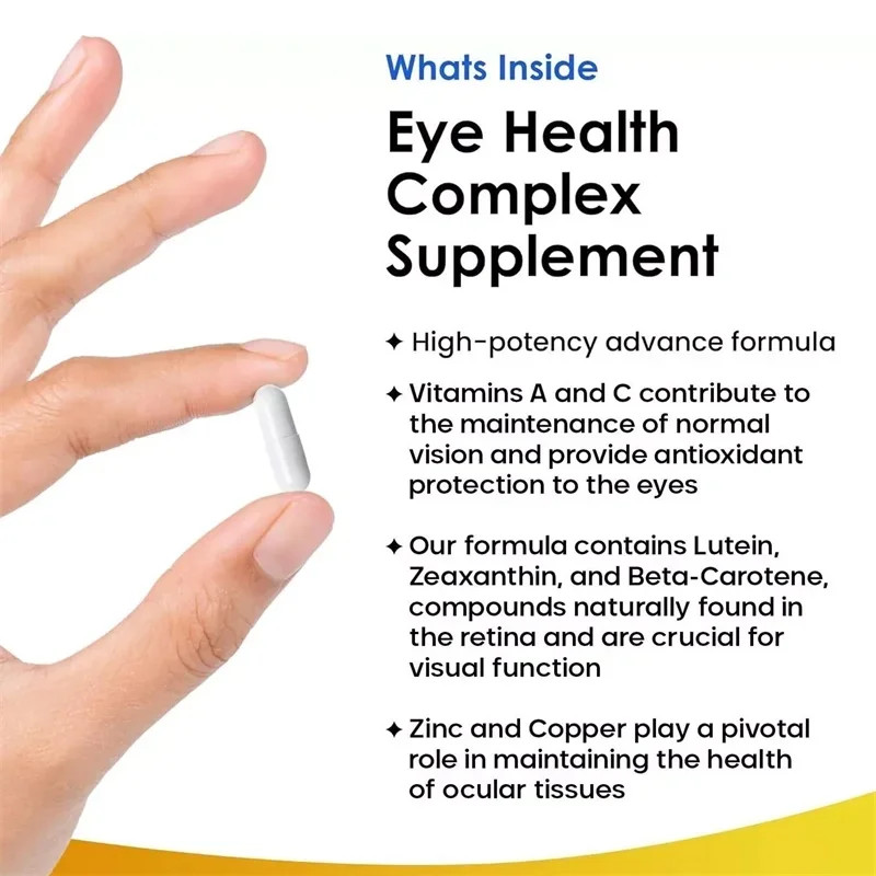 Eye Health 240pcs,Supports Vision and Macula Health,Helps Eyes Filter Blue Light
