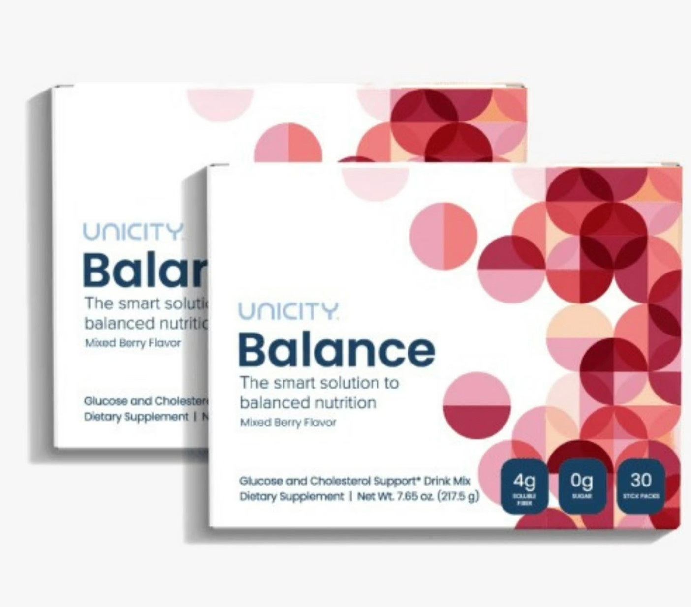 Unicity Balance Mixed Berry Drink Mix – Pack of 2, Total 60 Servings