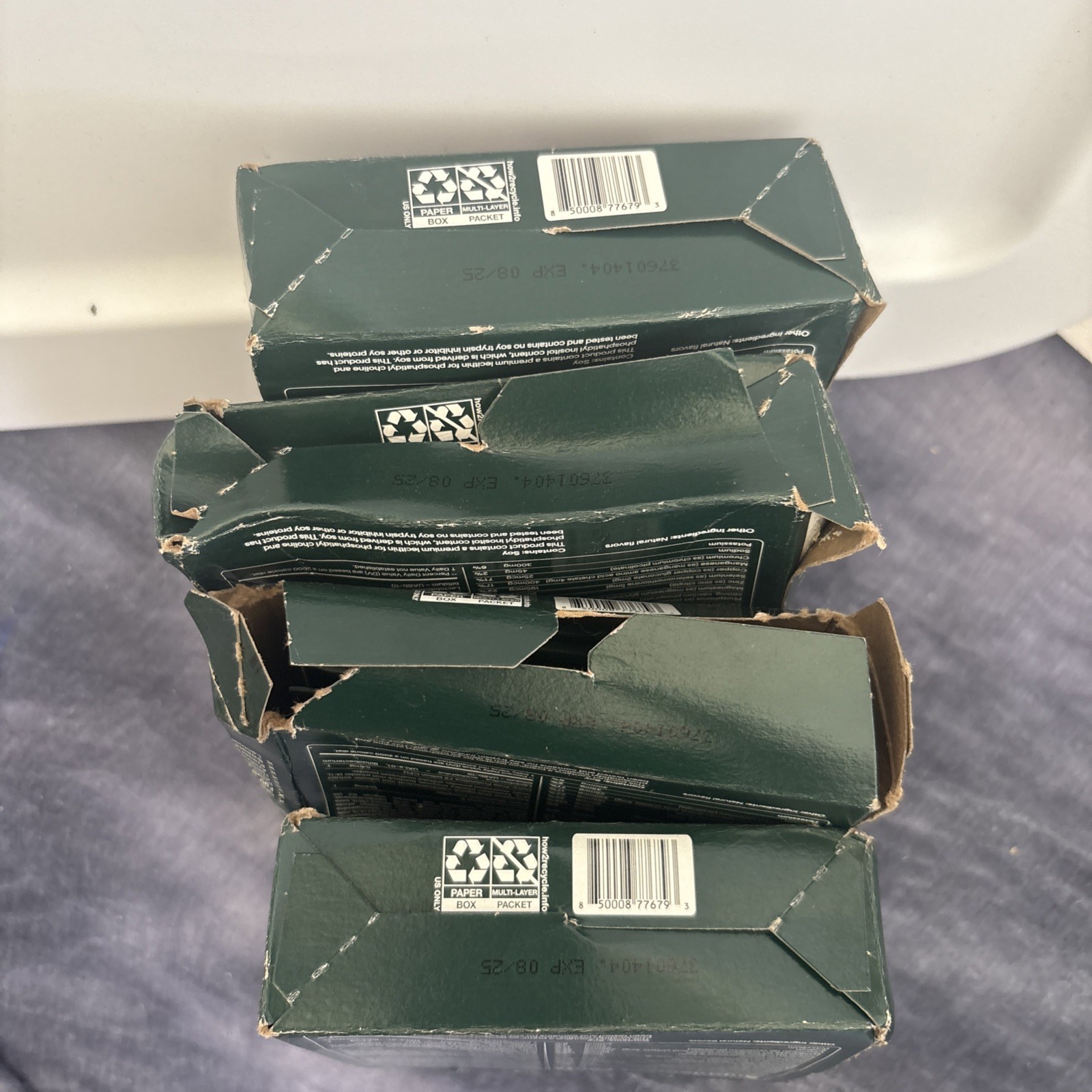 4BOXES Athletic Greens 5Single-Serving Packets AG1Green Food Supple (damaged box