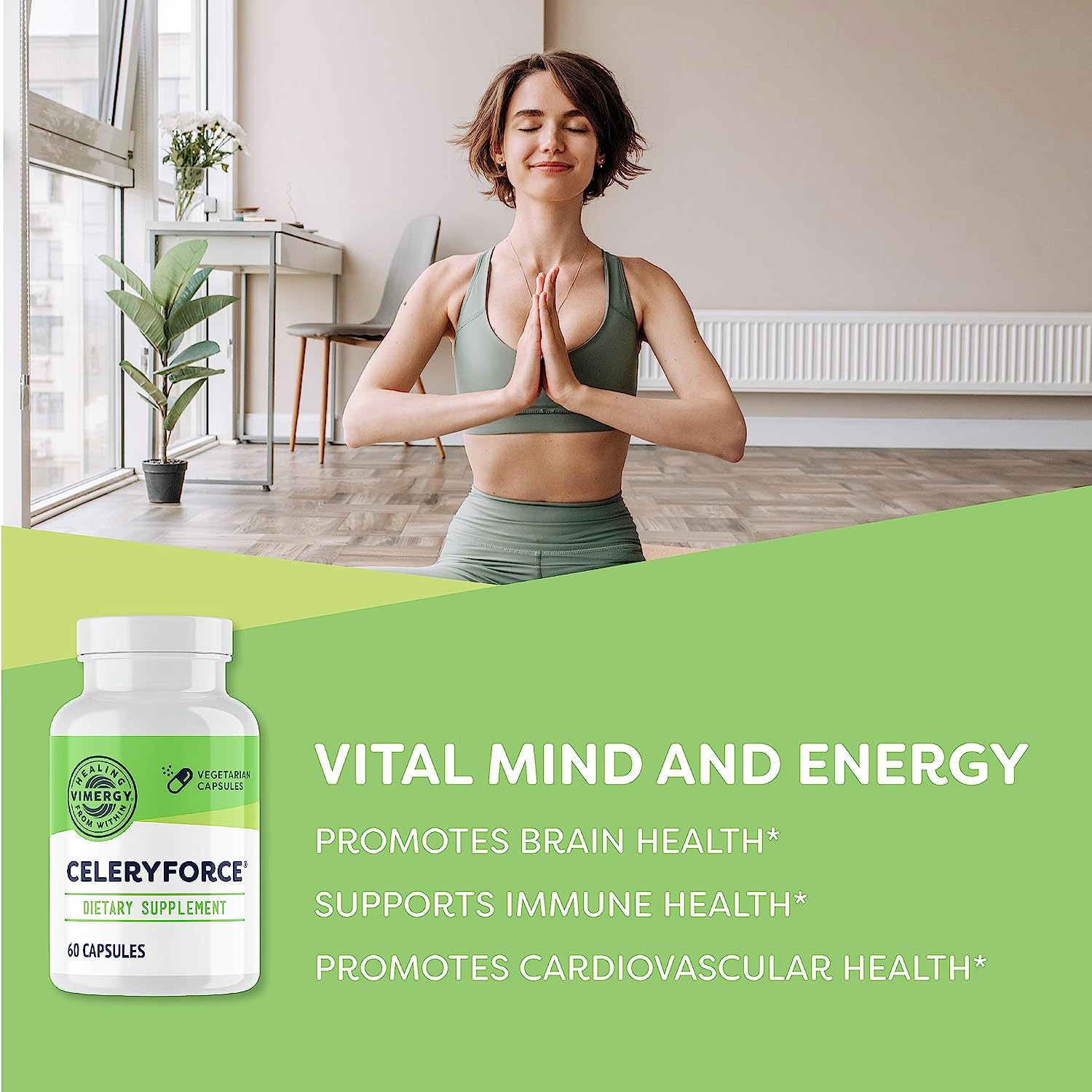 Vimergy Celeryforce – Nutrients and Amino Acids – Supports Your Wellness Routine