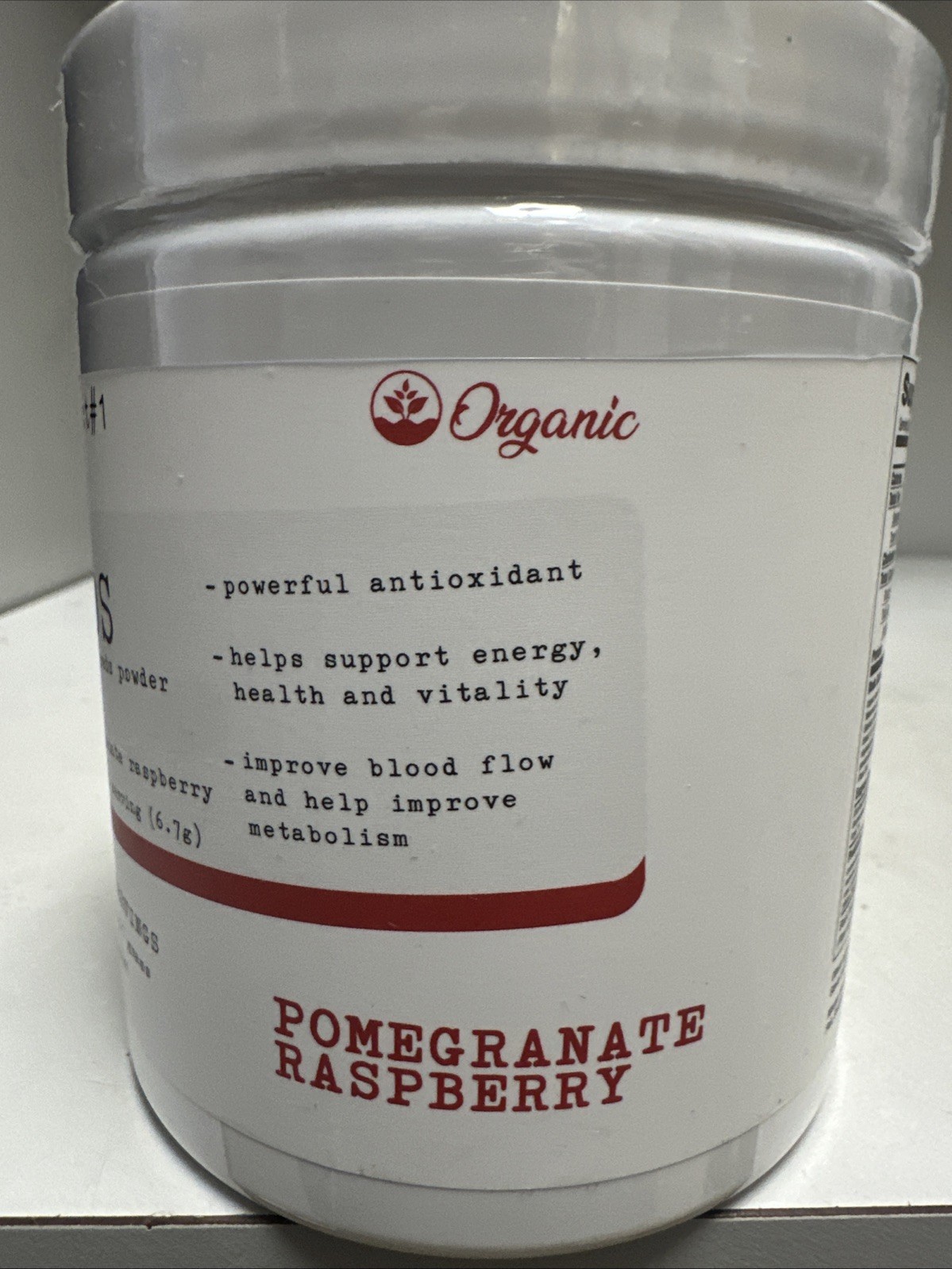 Project # 1 Greens Organic Superfood Red Pwd 30 Sv Best By 08/26 Pomegranate Rsp