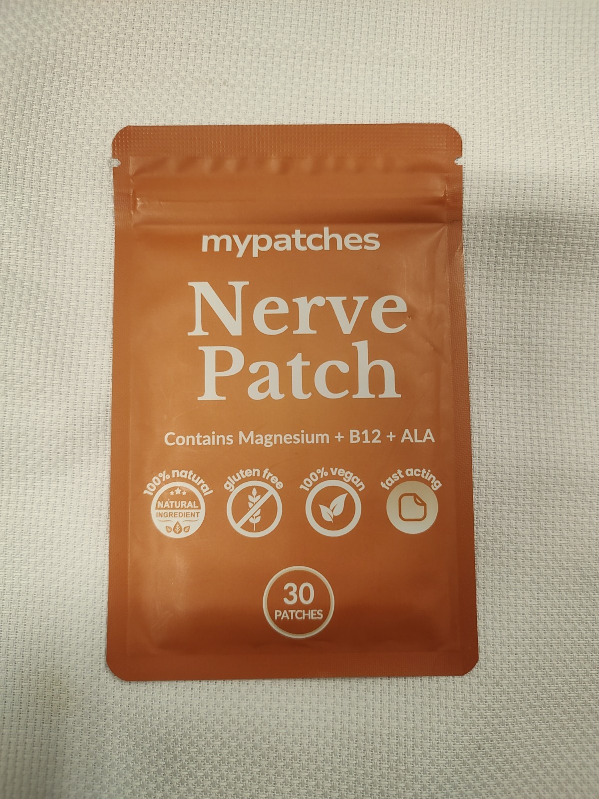 mypatches Nerve Patch with Magnesium, B12 Alpha Lipoic Acid – with Natural