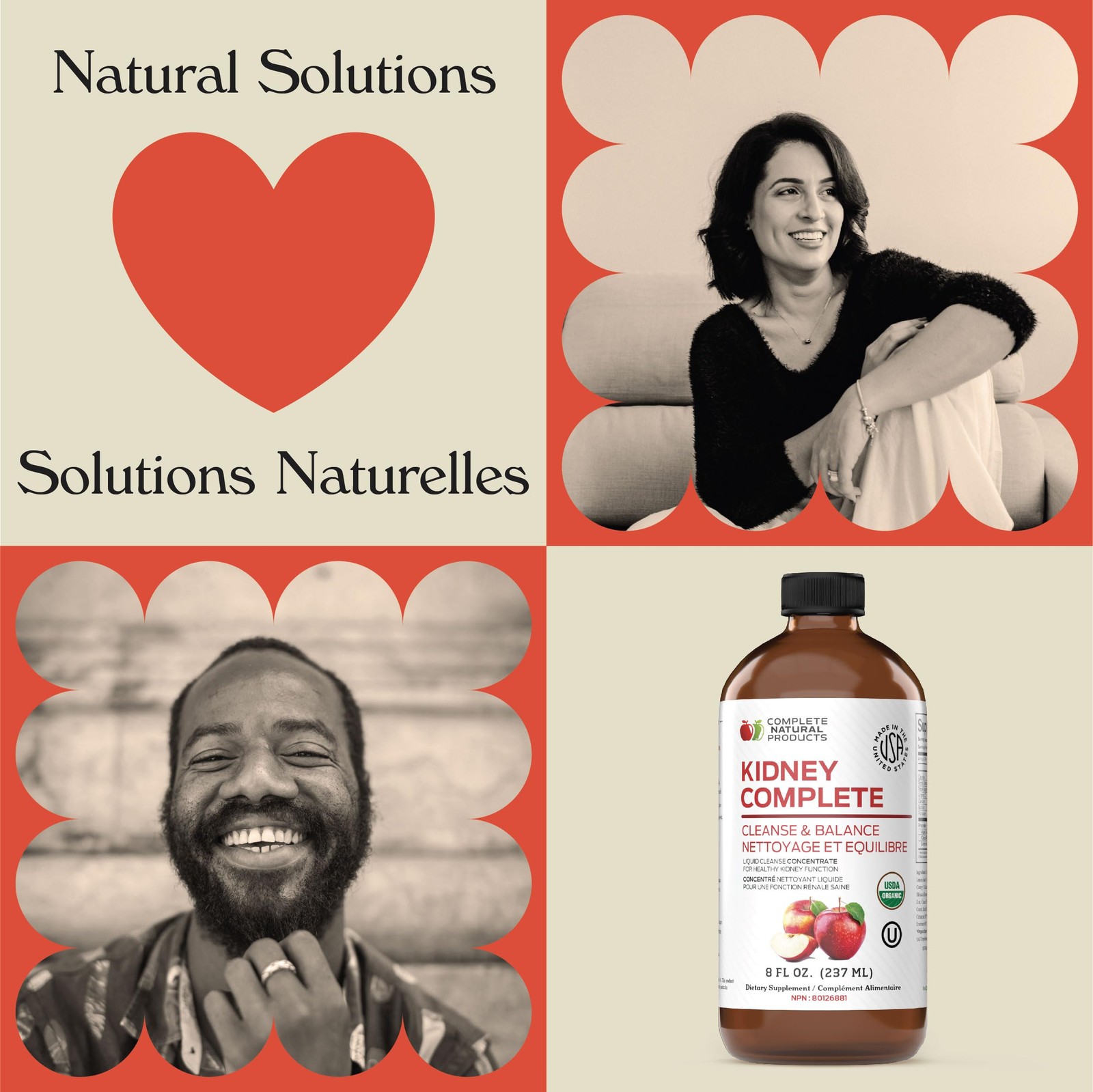 Complete Natural Products Kidney – 8oz Organic 8 Fl Oz (Pack of 1)