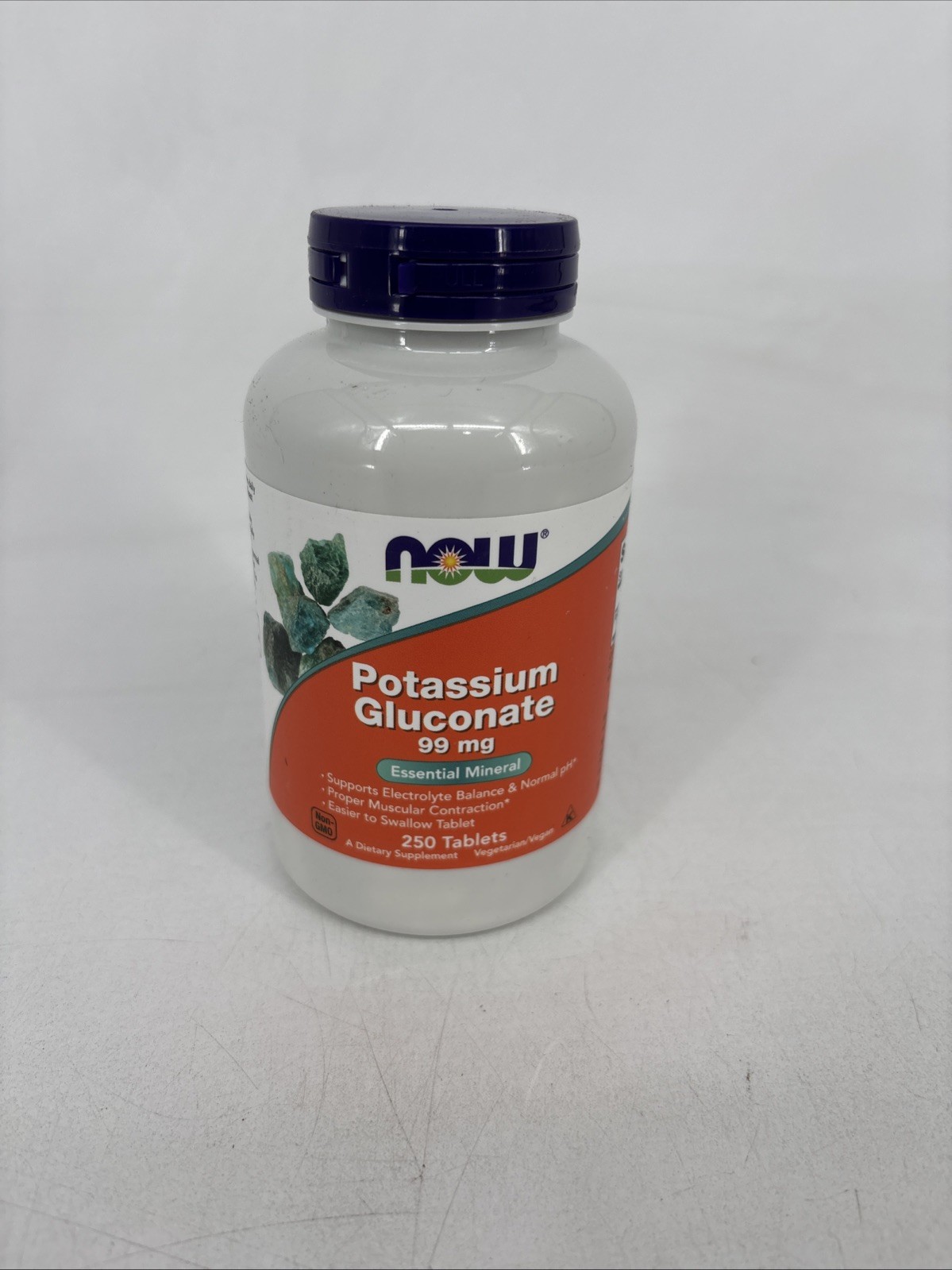 NOW Foods Potassium Gluconate 99 mg., 250 Tablets