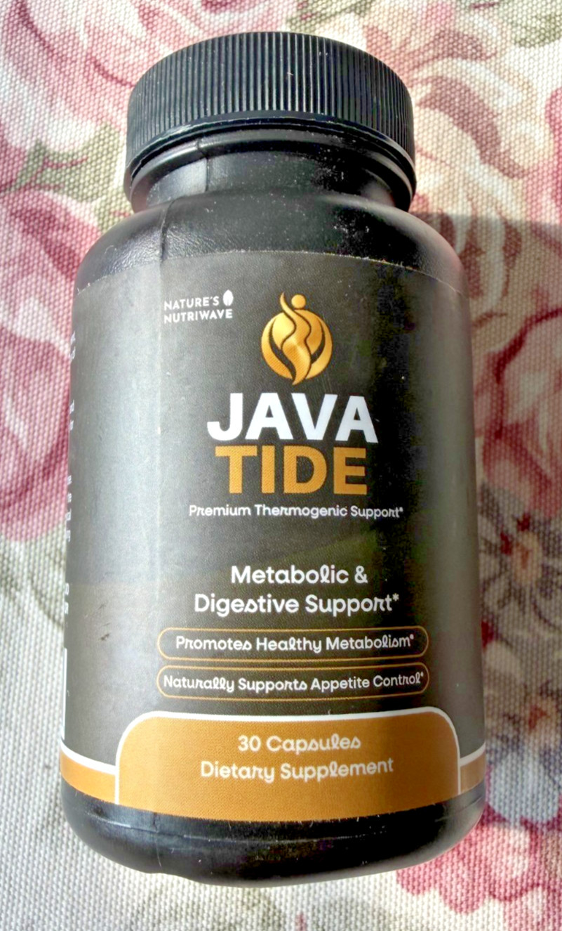 Javatide Prebiotic & Probiotic Formula– USA Made,30 Capsules, 1 Month Supply