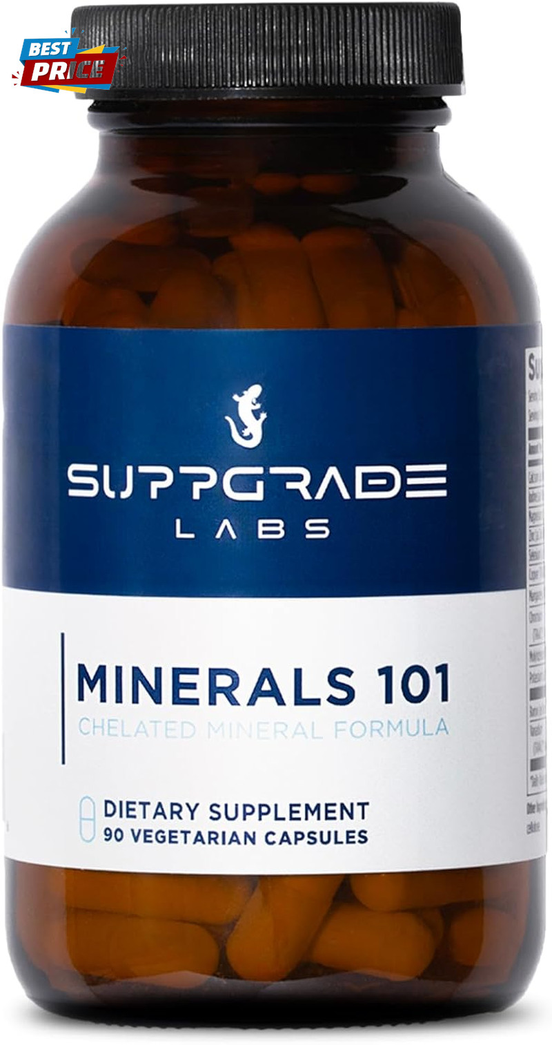 Minerals 101 by Dave Asprey, Daily Essential Mineral Support ,Trace Supplement