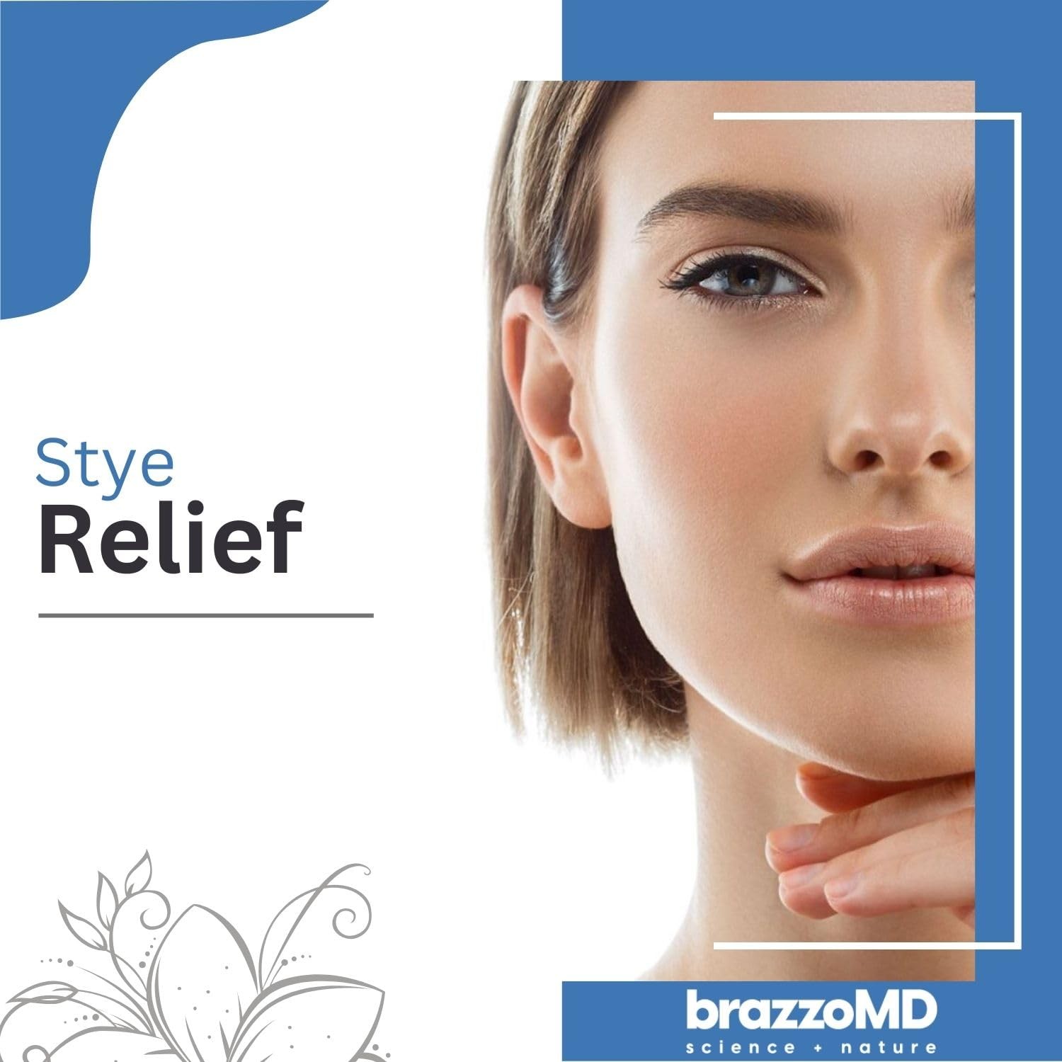 Stye Relief with Arnica & Calendula – Physician-Approved Formula 1.0 Fl Oz