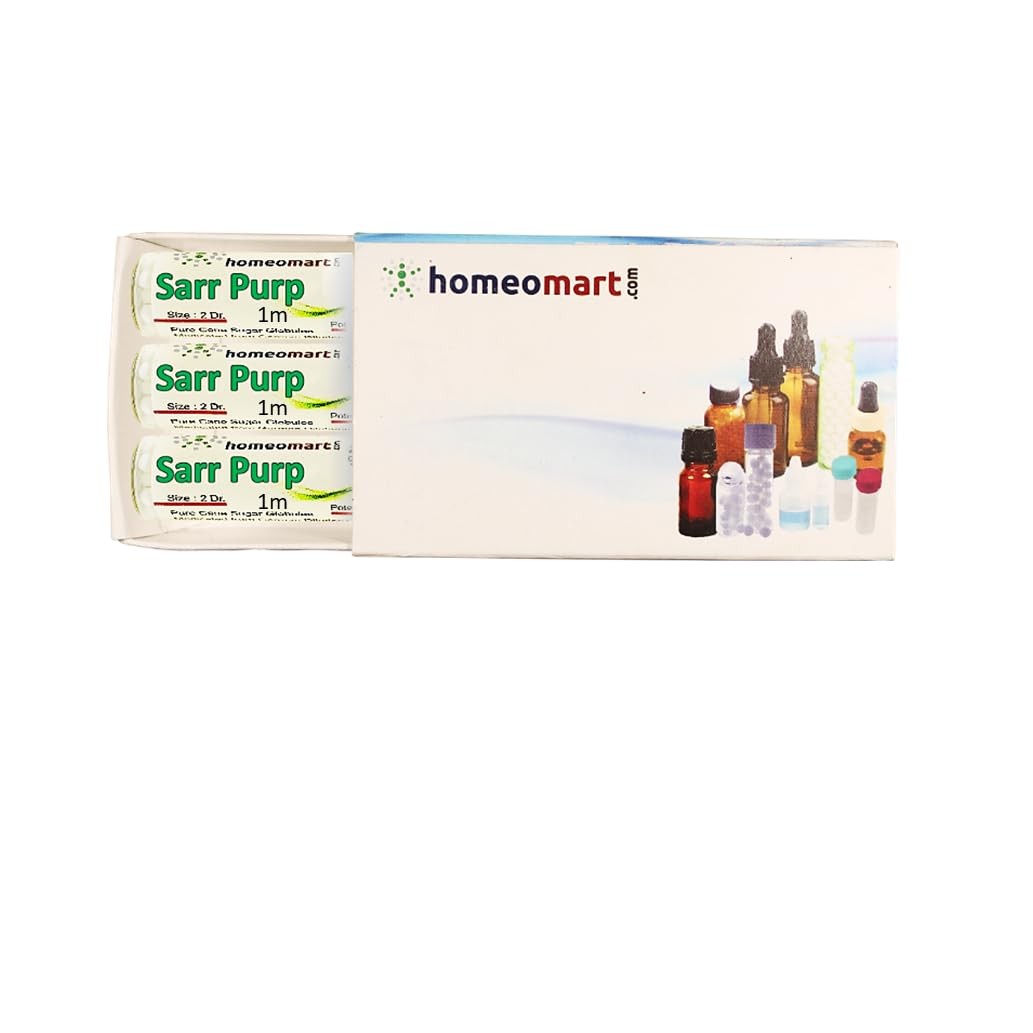 Sarracenia Purpurea Homeopathy Pellets () in 1M Potency, Pack of 3