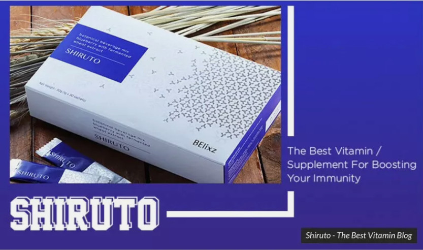 1 X SHIRUTO BElixz -Vitamin of Immunity 30 sachets ORIGINAL