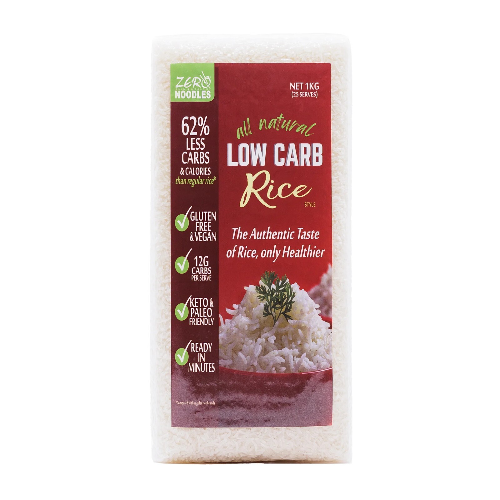 New ZERO Slim & Healthy NOODLES ZERO Low Carb Rice 1KG