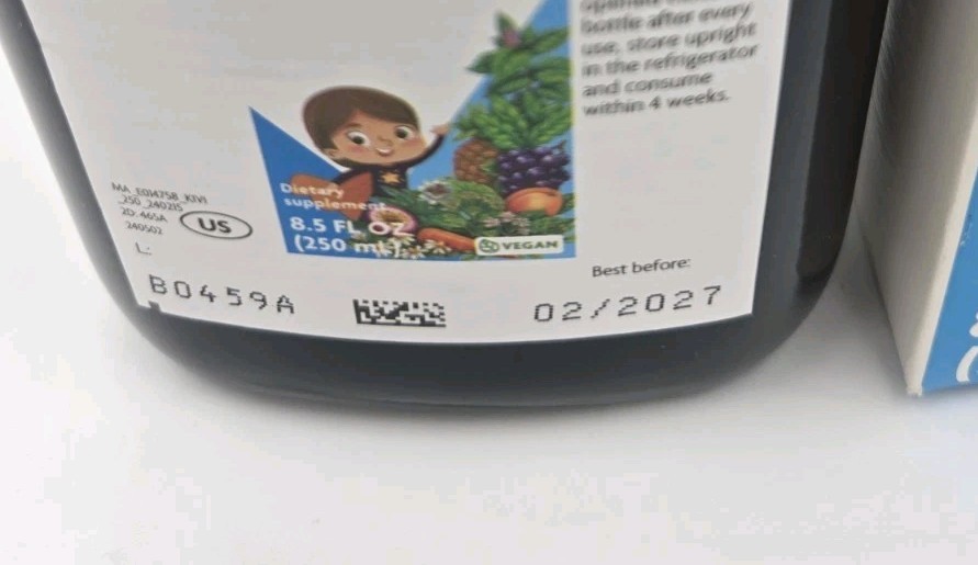 Salus Floradix Kinder Love Vegan Children’s Liquid Multivitamin 17 Oz EXP 02/27