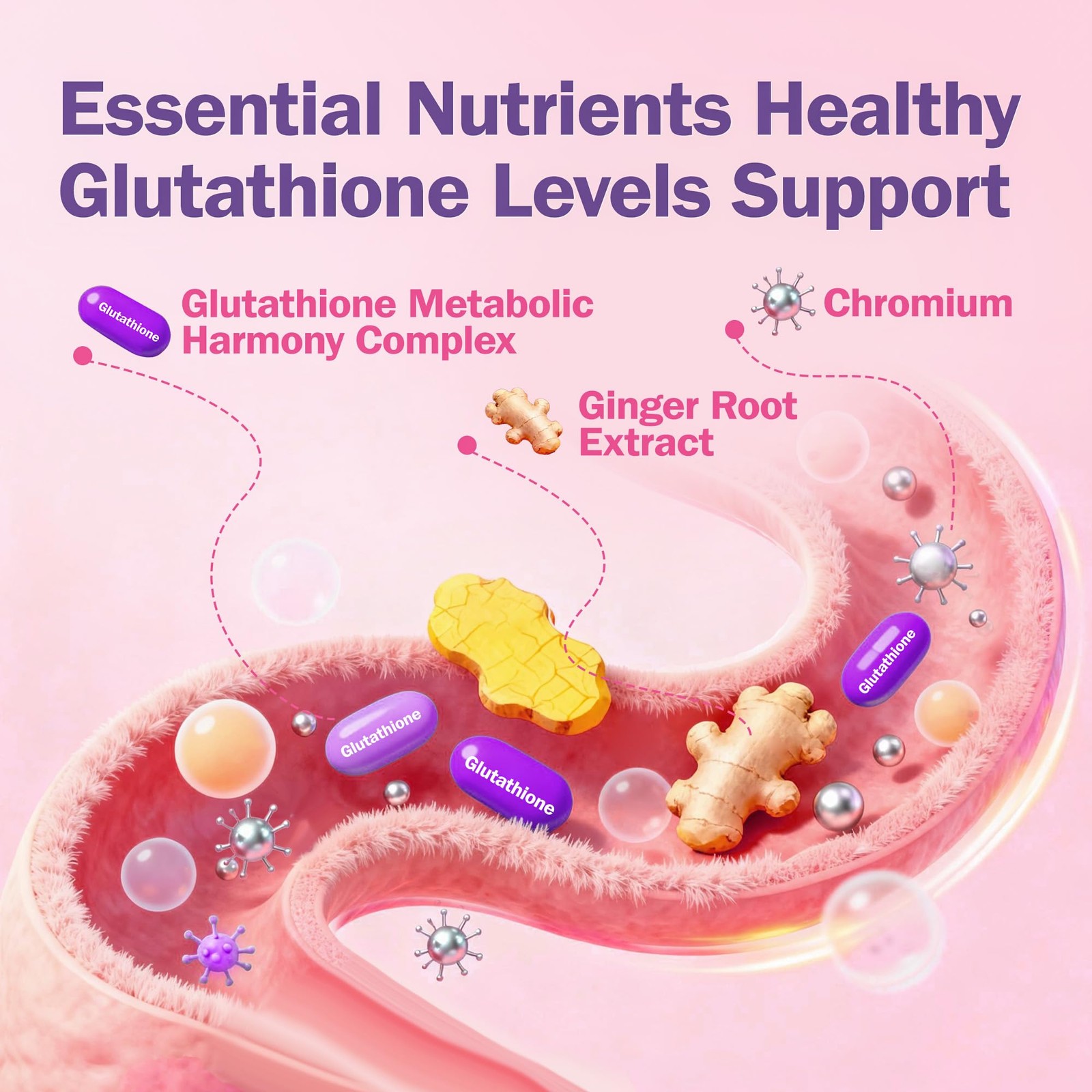 Liposomal Glutathione Liquid 500mg, with 1500mg 16 Fl Oz (Pack of 1)