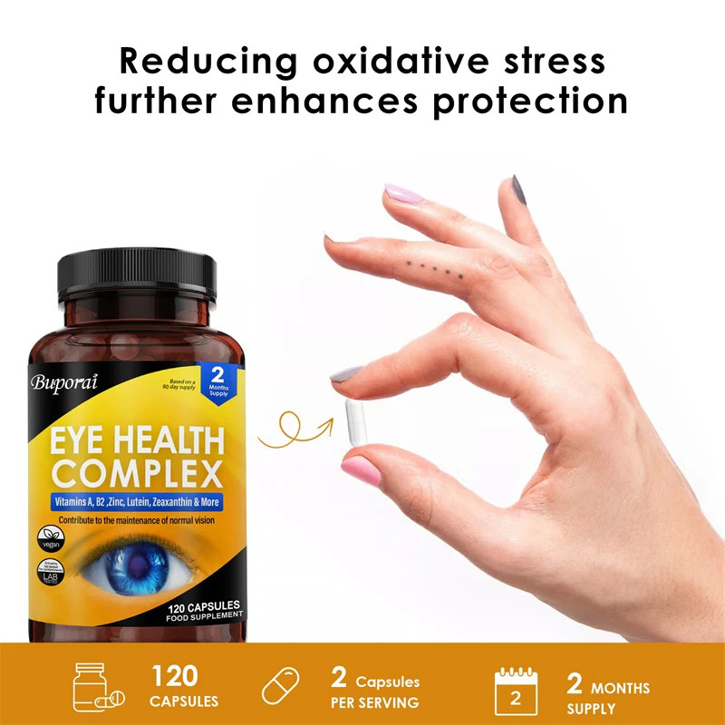 Eye Health 240pcs,Supports Vision and Macula Health,Helps Eyes Filter Blue Light