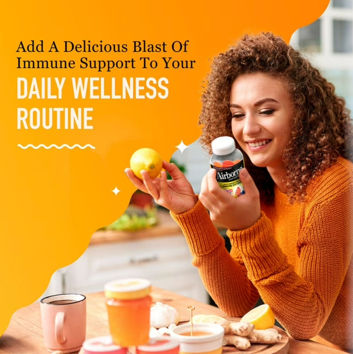 Airborne Gummies Immune Support Vitamin C Supplement 75 Ct Fruit Flavors