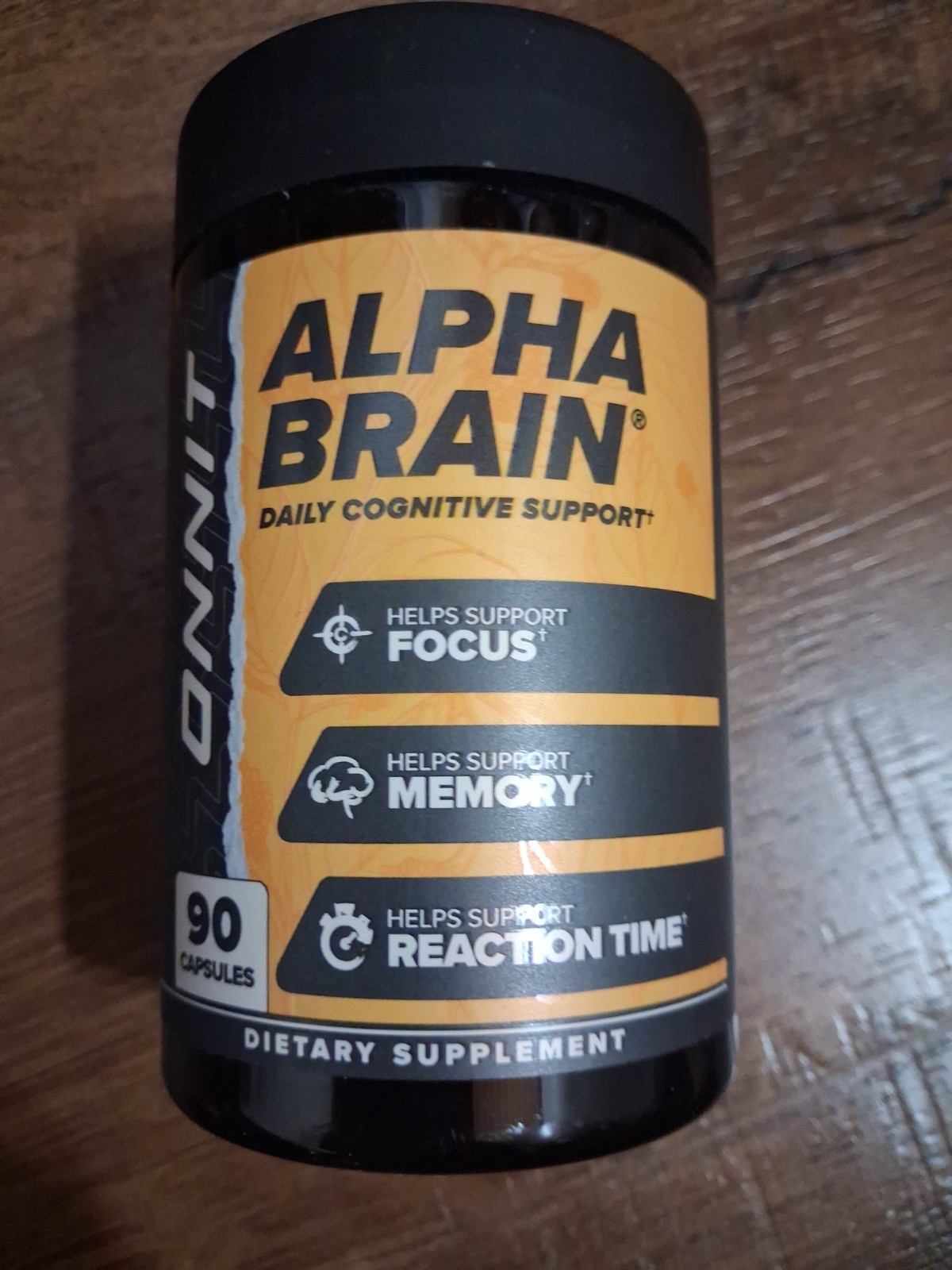 Onnit – Alpha Brain – Memory ● Focus ● Reaction Time – 90 Capsules Exp 04/27 NEW