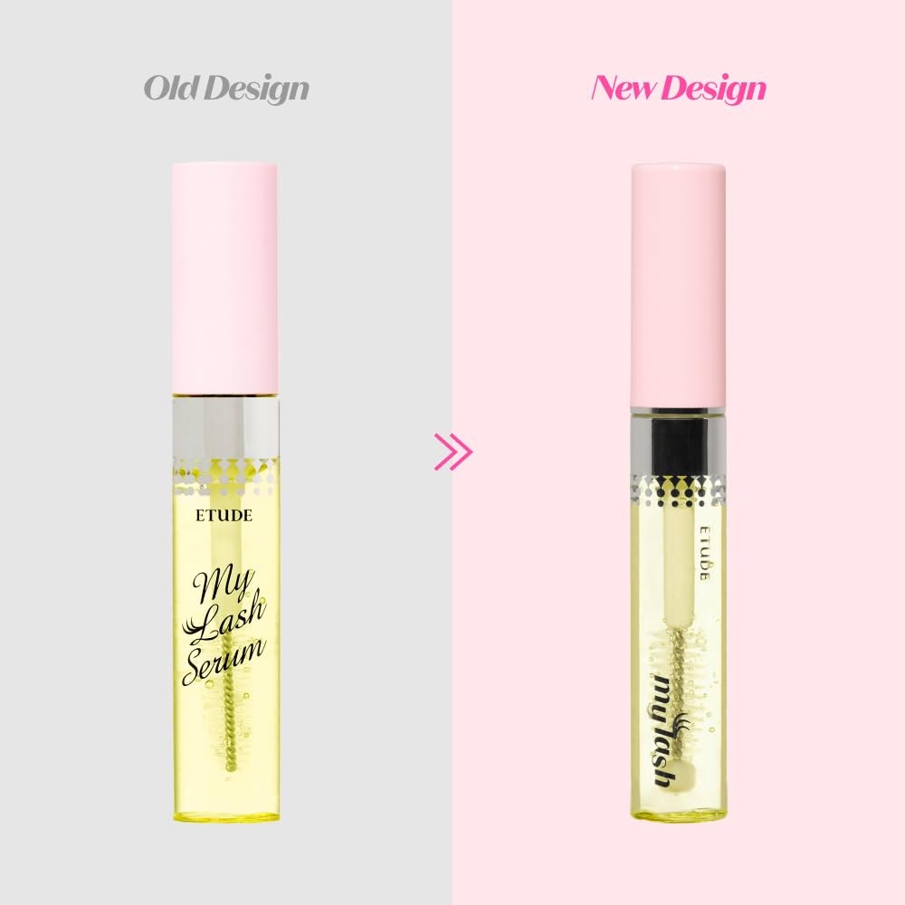 ETUDE My Lash Serum, Eyelash Strengthening 0.3 Fl Oz (Pack of 1), Transparent