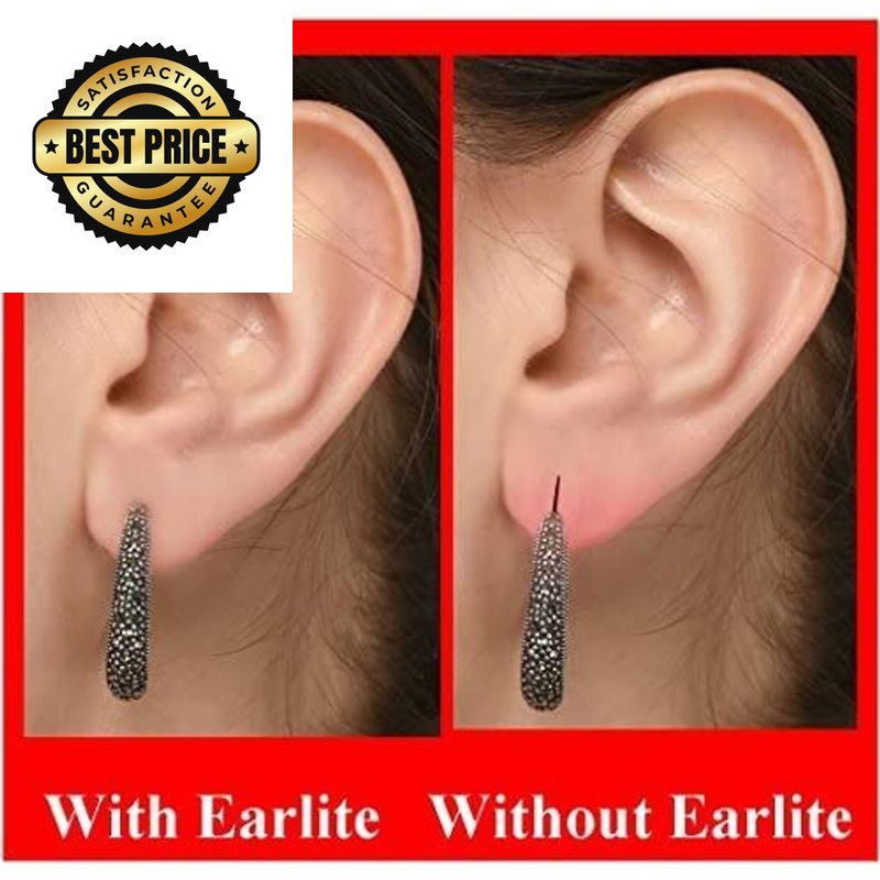 EarLite 180 (60 Ea X 3 packs) Invisible Earring 60 Count (Pack of 3), CLEAR