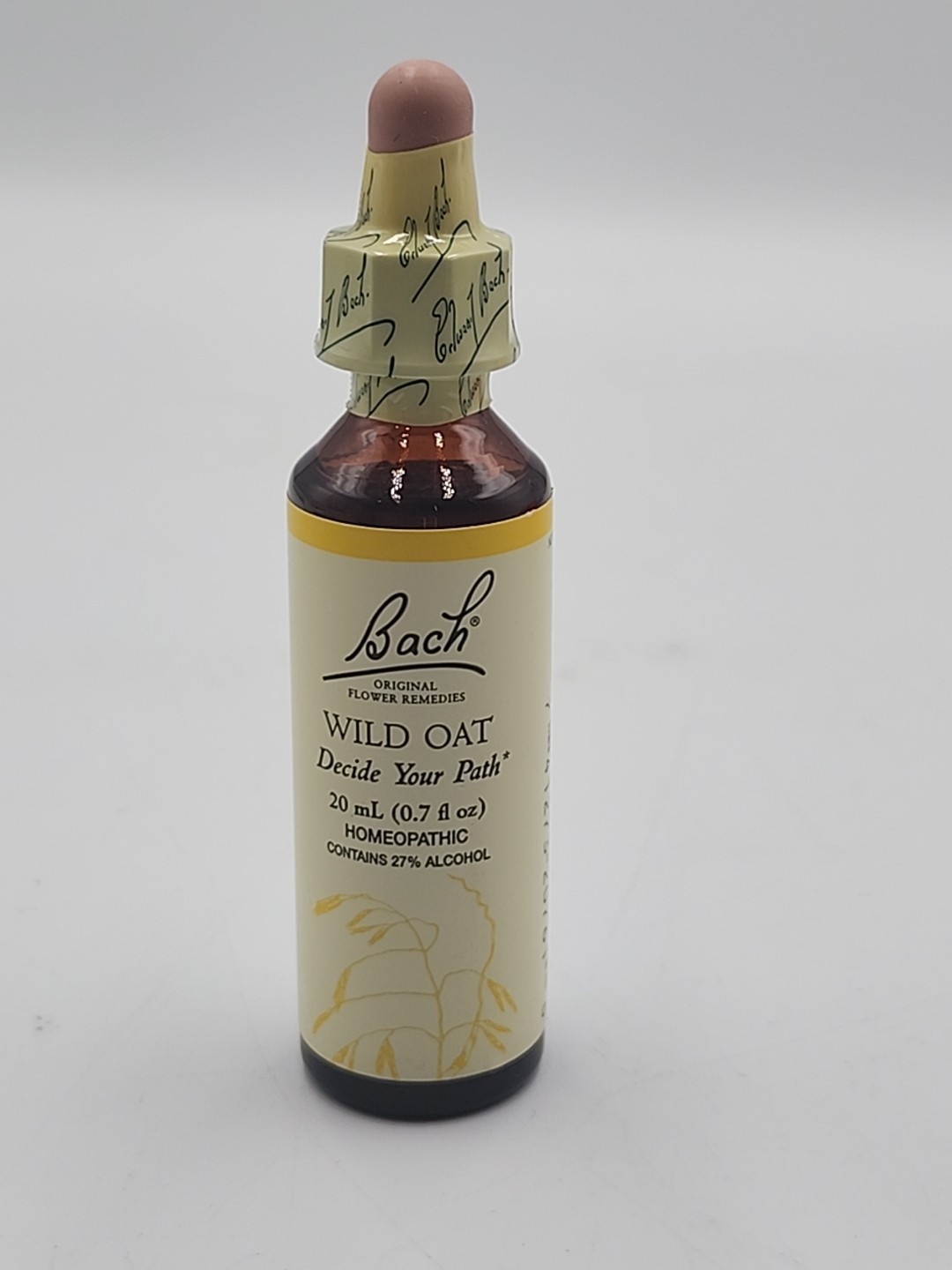 Bach Original Flower Remedies Wild Oat Decide Your Path 0.7 fl oz 20mL